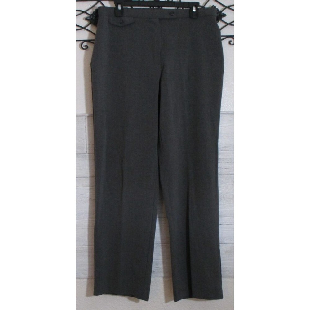 JM Collection Women's Dress Pants Size 14 Gray